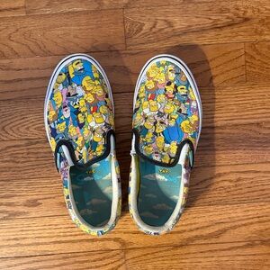 Simpsons Slip-On Vans